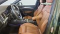 View of front seats