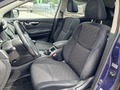 View of front seats