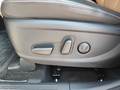 View of control buttons for electric seat adjustment