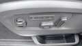 View of control buttons for electric seat adjustment