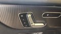View of control buttons for electric seat adjustment