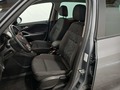 View of front seats