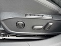 View of control buttons for electric seat adjustment