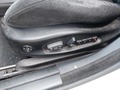 View of control buttons for electric seat adjustment