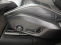 View of control buttons for electric seat adjustment