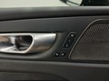 View of control buttons for electric seat adjustment