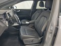 View of front seats