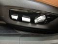 View of control buttons for electric seat adjustment