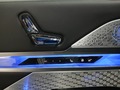 View of control buttons for electric seat adjustment