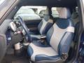 View of front seats