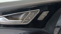 View of control buttons for electric seat adjustment