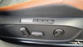 View of control buttons for electric seat adjustment