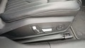 View of control buttons for electric seat adjustment