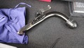 View of trailer tow-bar hitch