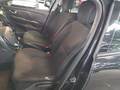 View of front seats