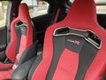 View of front seats