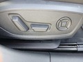 View of control buttons for electric seat adjustment