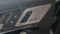 View of control buttons for electric seat adjustment