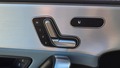 View of control buttons for electric seat adjustment