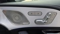 View of control buttons for electric seat adjustment