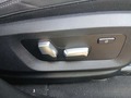 View of control buttons for electric seat adjustment