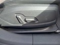 View of control buttons for electric seat adjustment