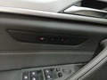 View of control buttons for electric seat adjustment