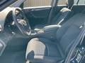 View of front seats
