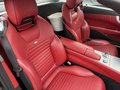 View of front seats
