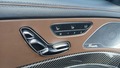 View of control buttons for electric seat adjustment
