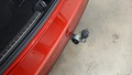 View of trailer tow-bar hitch