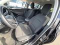 View of front seats