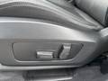 View of control buttons for electric seat adjustment