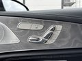 View of control buttons for electric seat adjustment