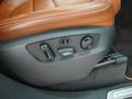 View of control buttons for electric seat adjustment