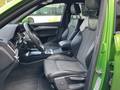 View of front seats