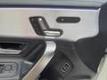 View of control buttons for electric seat adjustment