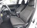 View of front seats