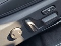 View of control buttons for electric seat adjustment