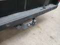View of trailer tow-bar hitch