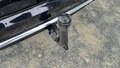 View of trailer tow-bar hitch