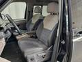 View of front seats