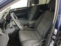 View of front seats