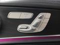 View of control buttons for electric seat adjustment