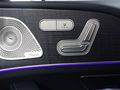 View of control buttons for electric seat adjustment