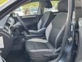 View of front seats