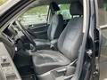 View of front seats