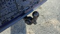 View of trailer tow-bar hitch