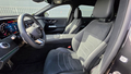 View of front seats