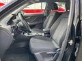 View of front seats